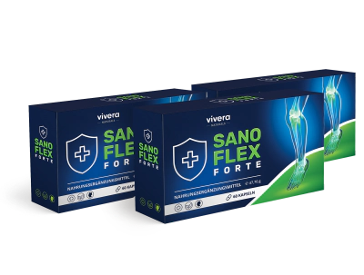Sanoflex Forte – 3 Dosen Nahrungsergänzungsmittel für Gelenkkomfort